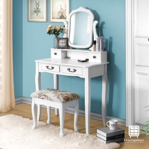 古典英式風格設計 復古金屬手把 優點氛圍 使用MDF實木製成