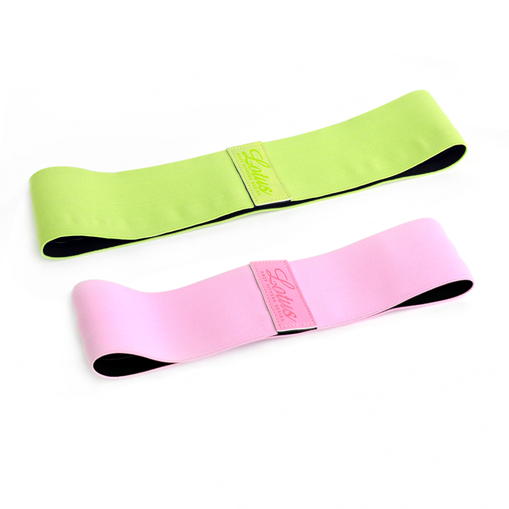 【lotus】救臀圈-翹臀虐臀深蹲環狀阻力帶材 質：高彈力纖維+乳膠顏 色：櫻花粉尺 寸：640mm x 75mm拉 力：80lb ( 36kg )貨 號：qe1f3-pk