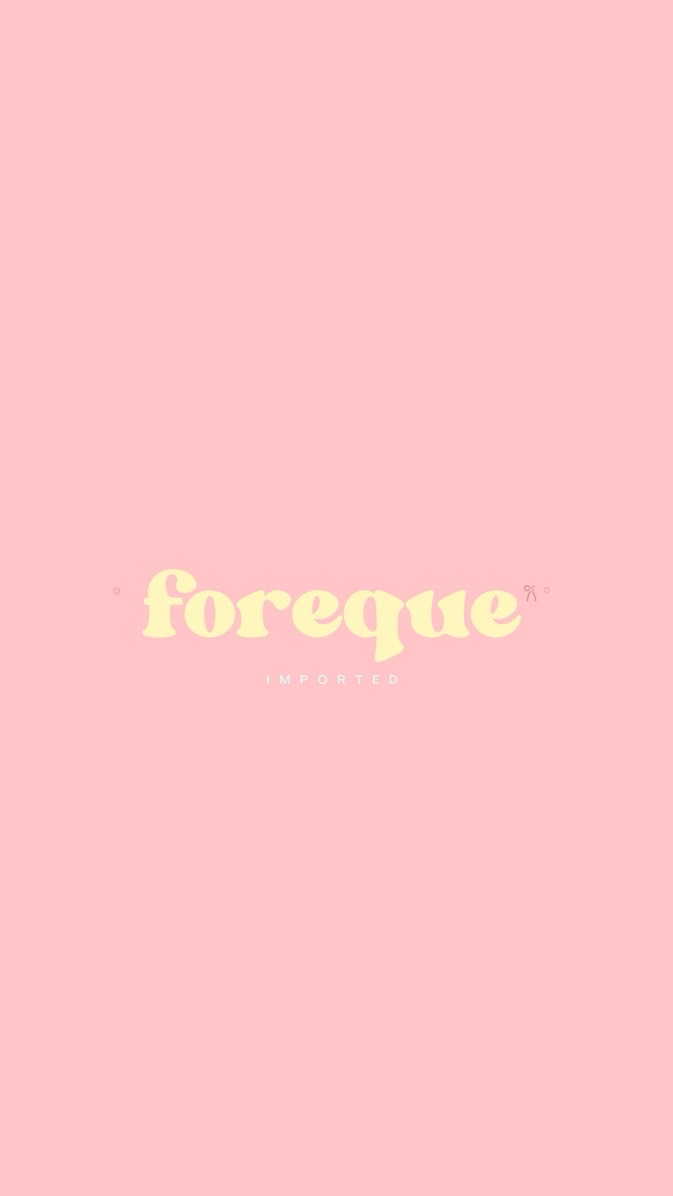 𓈒𐙚 Foreque imported  𓈒ׂ♡