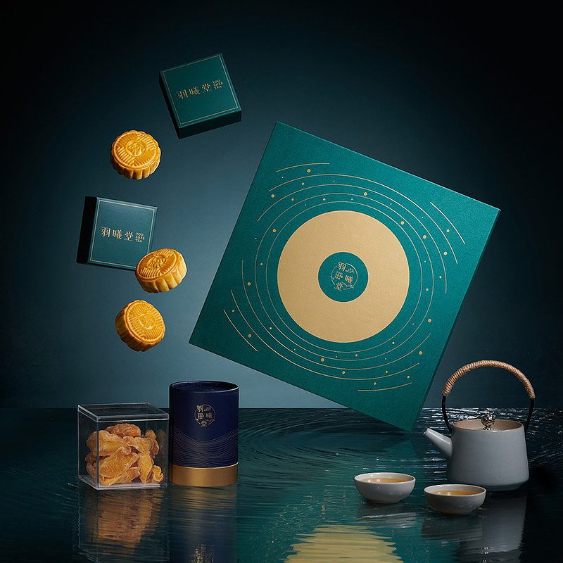 望月禮盒 | 2021中秋禮盒推薦 肉鬆月餅禮盒 茶葉禮盒