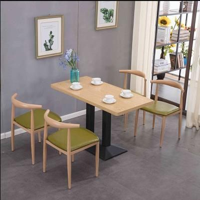 桌椅組合 小吃店快餐店面館漢堡咖啡廳甜品奶茶店餐飲主題餐廳飯店桌椅組合