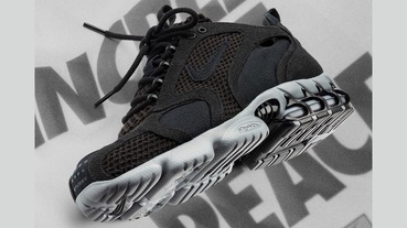 上市速報 / Stüssy x Nike Air Zoom Spiridon Caged 2 ‘Black Cool Grey’ 臺灣販售資訊整理