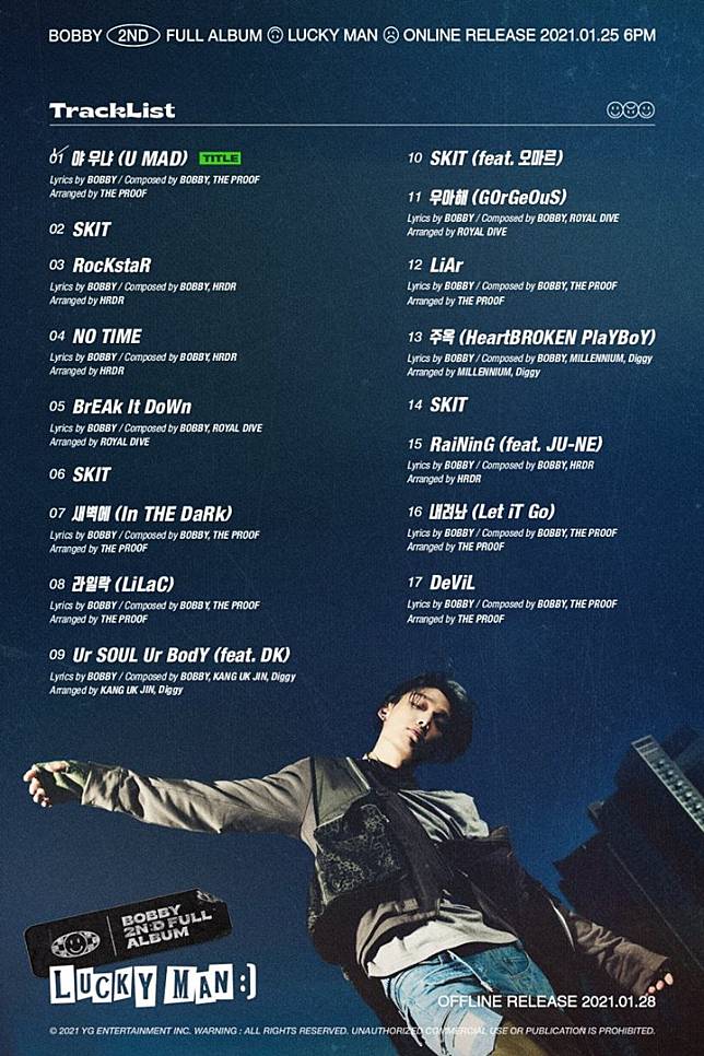 Album Solo Bobby Lucky Man Bakal Berisi 17 Lagu Gaet 2 Member Ikon Ini Buat Kolaborasi Wowkeren Media Line Today