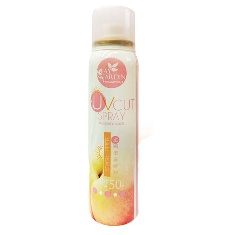 FAY JARDIN 嫩白防曬 氣壓噴霧 水蜜桃香氛150ml【花町愛漂亮】