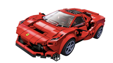 【你也可以擁有】 LEGO 推出 Ferrari F8 Tributo 積木模型！