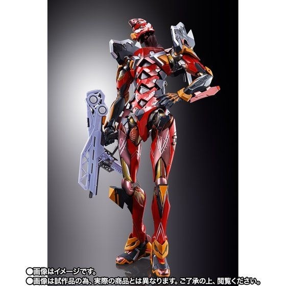 エヴァ 2号機 Metal Buildでフィギュア化 特別カラー オリジナル武装の Eva バージョン