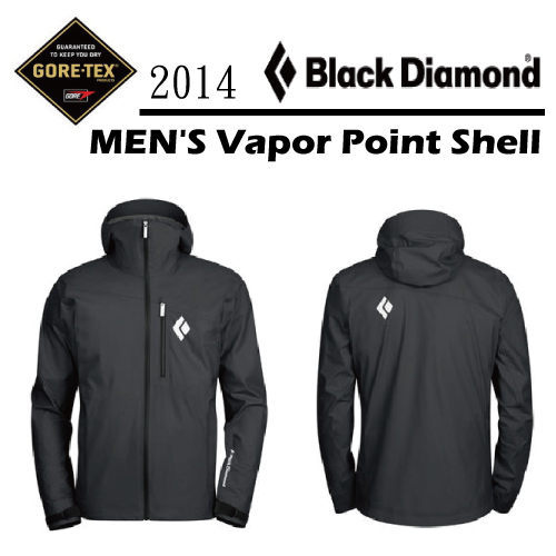 Black Diamond 美國 | Vapor Point Shell 男款 輕量 防水 透氣 外套 | 秀山莊(W55V)