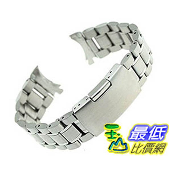 [美國直購] Ritche 22mm Stainless Steel Bracelet Watch Band 適 Casio MDV106 錶帶 Strap Color SilverPS.圖片僅供參考