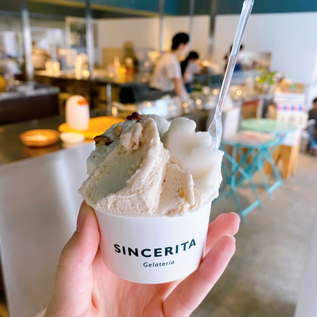ぺこまるさんが投稿した阿佐谷北アイスクリームのお店Gelateria SINCERITA/ジェラテリア シンチェリータの写真
