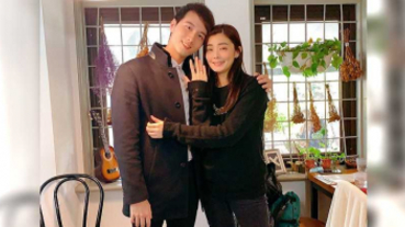 張捷求婚成功 夏如芝甜蜜秀婚戒「他凡事以我為優先」