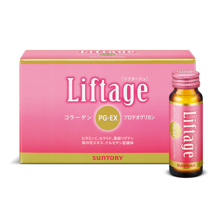 【三得利唯一官方通路】Liftage麗芙緹PG-EX (10日份)