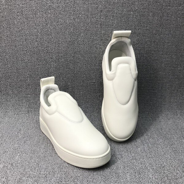 Celine 思琳 Nappa 納帕羊皮套穿式厚底鞋 白色