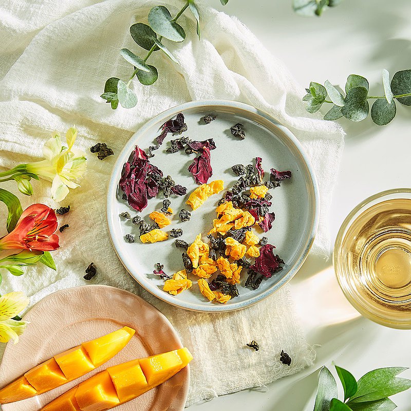 【100%台灣水果茶】芒果甜香烏龍甘醇 | 芒果玫瑰烏龍茶 9入組