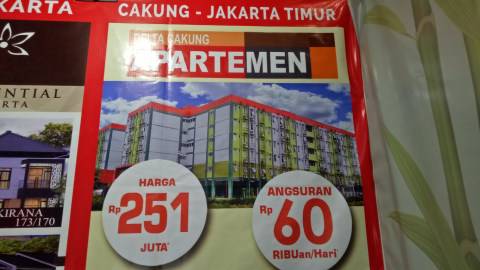 Apartemen Di Cakung Tawarkan Cicilan Rp 60 000 Per Hari