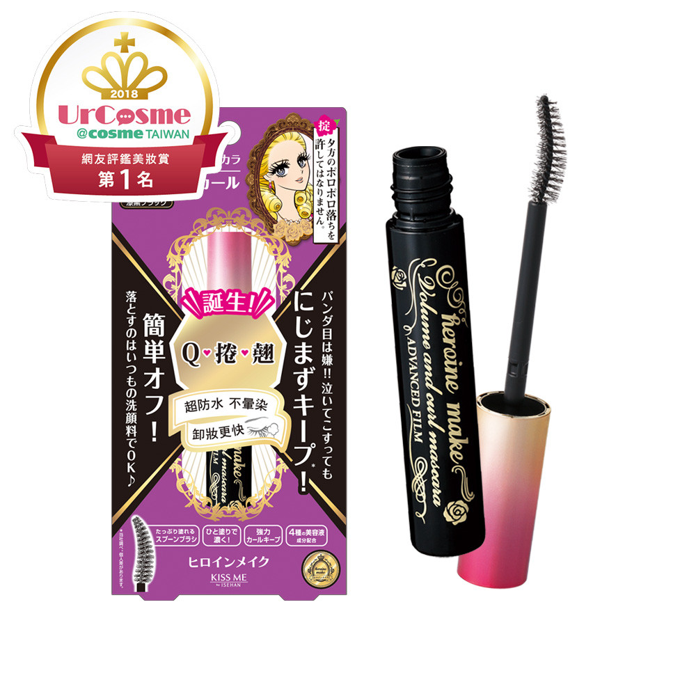 睫毛膏推薦花漾美姬 瞬翹自然捲濃密防水睫毛膏 6g，NT.399