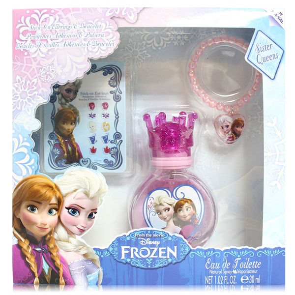 Disney Frozen 冰雪奇緣淡香水禮盒 (30ml淡香水／飾品2件組)