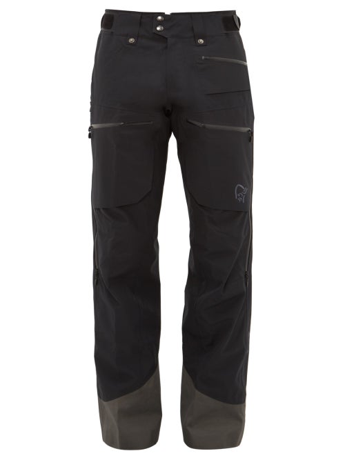 NORRONA - These black ski trousers are a weatherproof iteration of one of Norrøna's signature styles