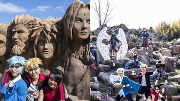 歷代火影巨大雕像！日本《火影忍者》主題園區開幕 鳴人最愛的一樂拉麵也能吃到了！