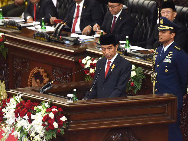 Kata Kata Kunci Dalam Pidato Tahunan Jokowi Tirto Id Line Today