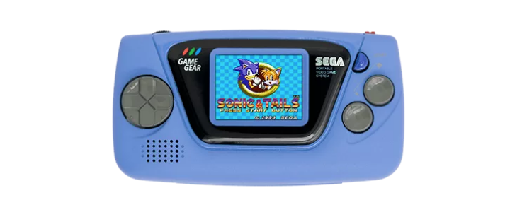 藍色款則內建《音速小子 Chaos》、《銀河快槍手》、《Sylvan Tale》、《Baku Baku Animal》四款遊戲。