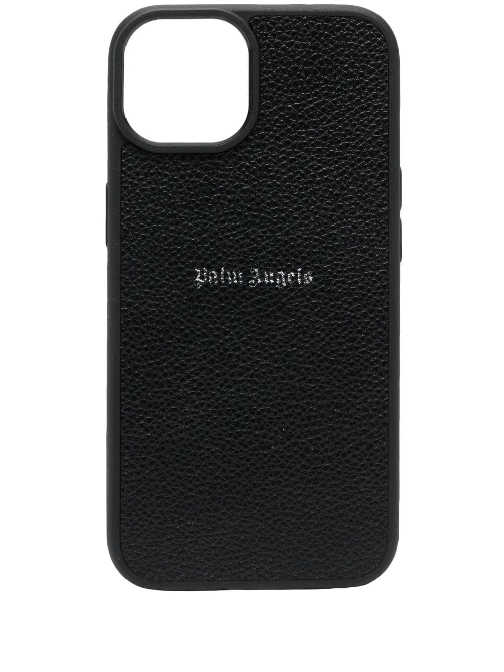 Palm Angels - BASIC LOGO IPHONE CASE 14 - unisex - Polycarbonite/Thermoplastic Polyurethane (TPU)/PVC - One Size - Black