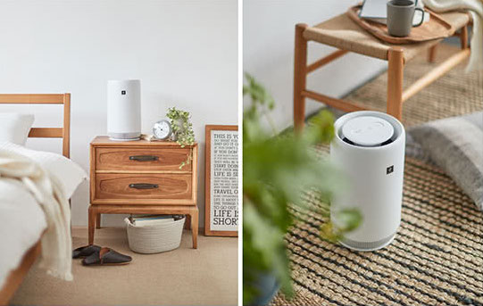 【SHARP 夏普】360°呼吸 圓柱空氣清淨機(FU-NC01-W)