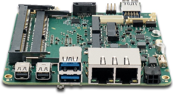 I/O擋板部分有Mini DisplayPort、USB 3.2 Gen1、GbE乙太網路各2組。