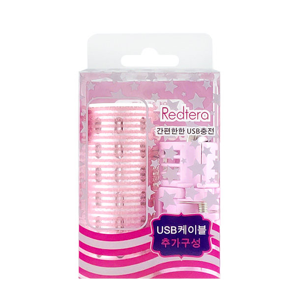 Redtera 蕾泰勒 USB充電式髮捲 空氣感瀏海 整髮 捲髮器/夾