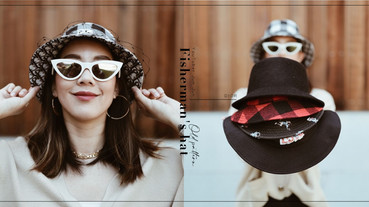 2020夏日大勢配件「老花漁夫帽」，YouTuber Jun Jun大推氣質DIOR漁夫帽，誰戴誰臉小！