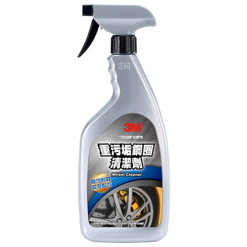 特別針對輪圈上常見的髒污、水漬所設計，且不傷鋁合金輪圈。 清潔鋼圈上的塵土、污垢。 水溶性，無強酸性安全配方。 本產品為清除鋼圈煞車盤上污垢的最佳利器。 ※ 製造日期與有效期限，商品成分與適用注意事項