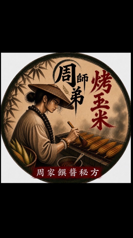 向上周師弟烤玉米🌽｜周家饌醬秘方(周家烤玉米向上店）