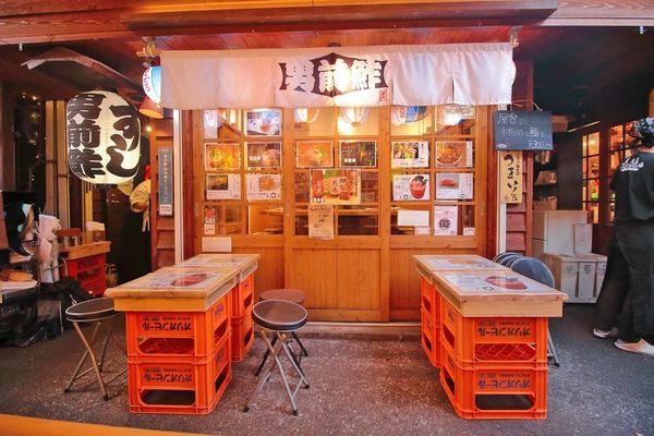 【沖繩美食】築地男前鮓国際通り屋台村-築地新鮮食材直送！呈現最美味的海鮮生魚片美食