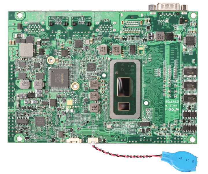 FCBGA封裝的處理器則焊在主機板背面。