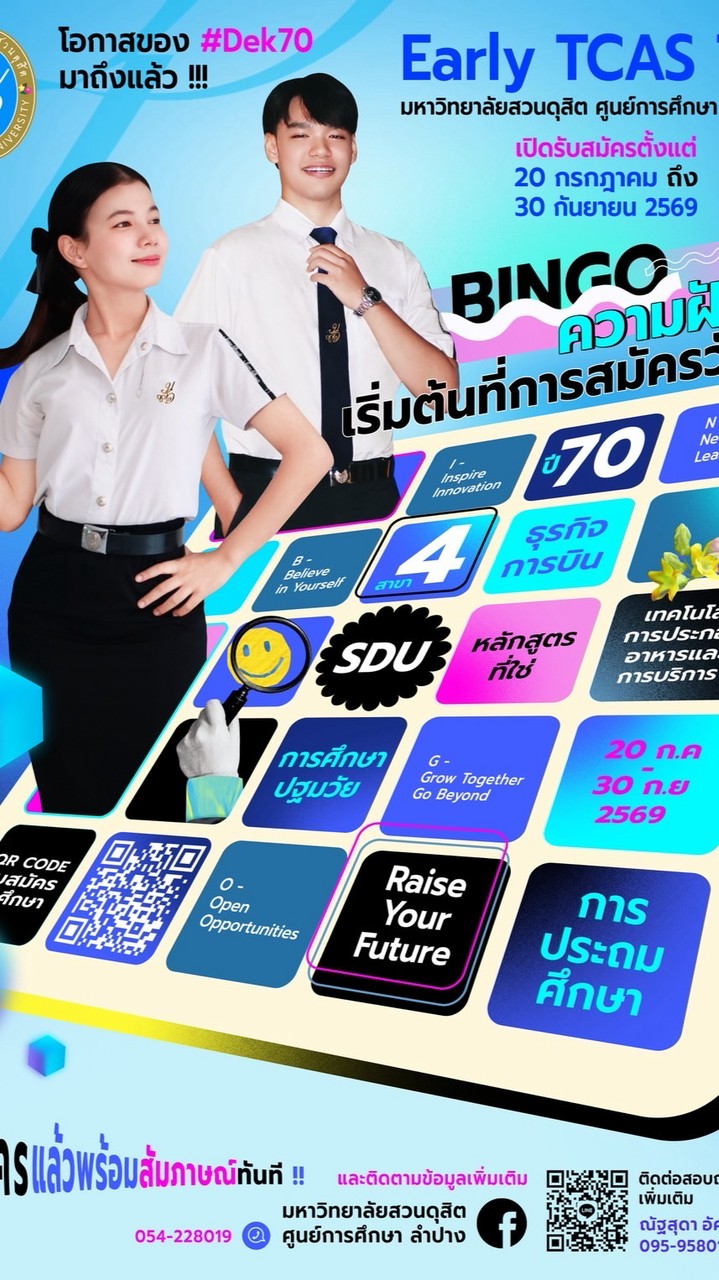 Early Tcas 70 Sdulampang สวนดุสิต ลำปาง