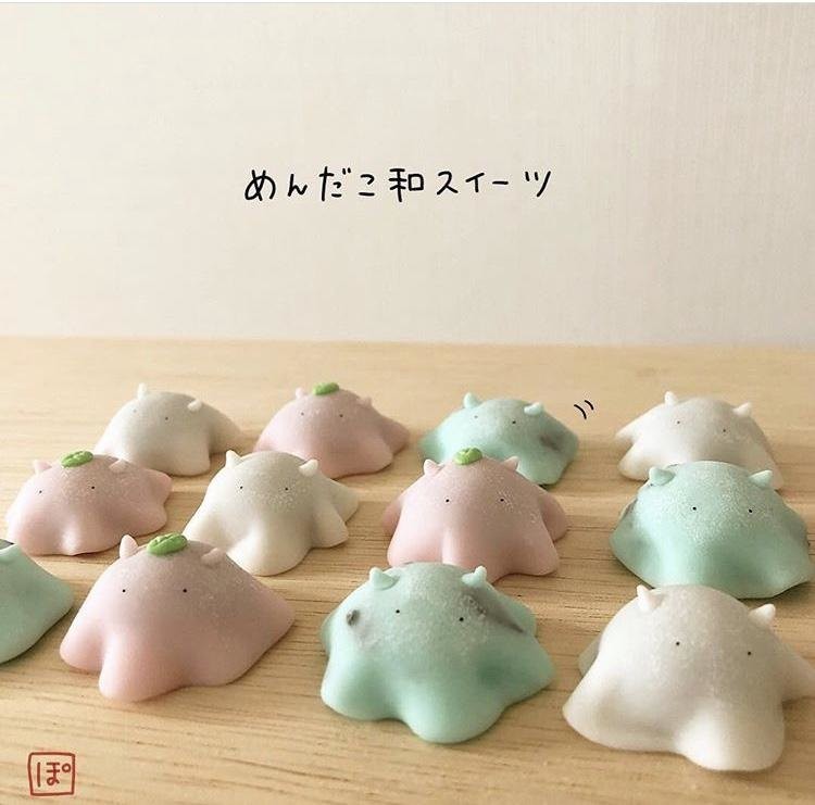 和菓子 動物 にひと目惚れ 粘土作家が作るかわいすぎる雑貨が話題