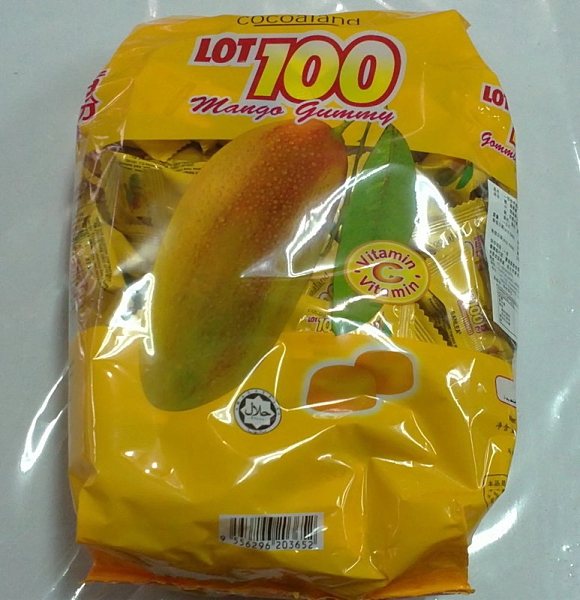 sns 古早味 一百份 芒果QQ軟糖 芒果軟糖QQ糖(另有水果口味) 1公斤 約150顆 馬來西亞進口