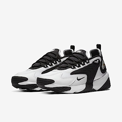 品牌: NIKE型號: AO0354-100品名: Wmns Nike Zoom 2K配色: 白色 黑色特點: 經典款 復刻 球鞋 穿搭 復古 襪套 白 黑