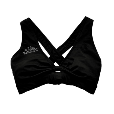 V.TEAM-女款韻律背心-黑