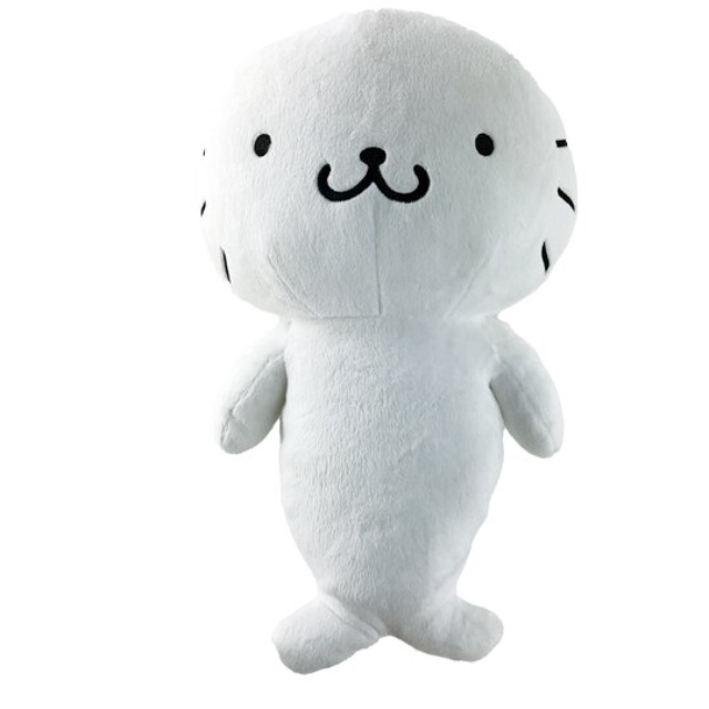酷企鵝 絨毛玩偶 絨毛娃娃 中型玩偶 (M 白 海豹)