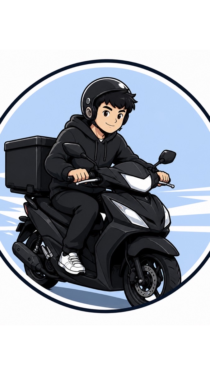 เด็กส่งซิ่ง🚴‍♂️  (ส่งของหน้ามอ)