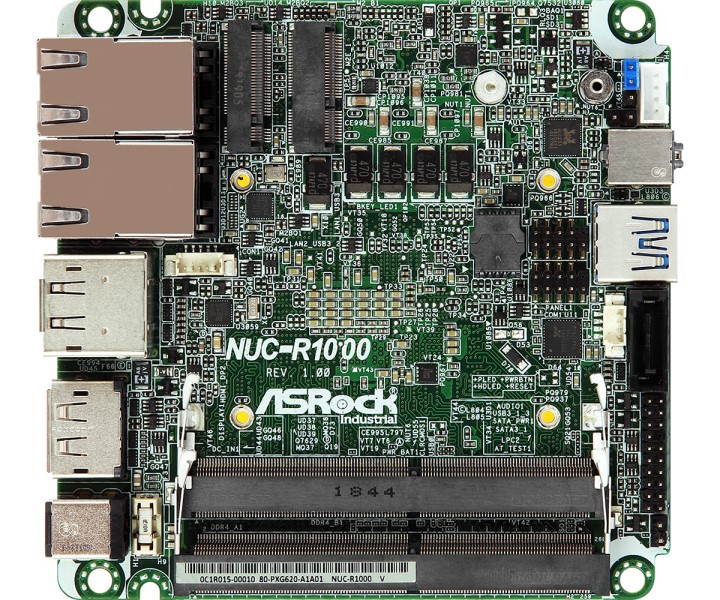 ASRock發表AMD版NUC迷你電腦，iBOX-R1000採用最新Ryzen Embedded R1000系列處理器