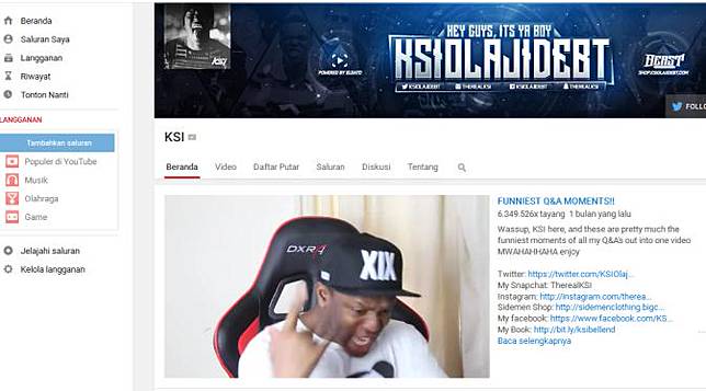 10 Vlogger Paling Tajir di Dunia