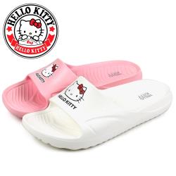 ◎三麗鷗授權正版商品|◎鞋側透氣小孔設計|◎防水材質，雨天、海邊不怕濕品牌:HELLOKITTY定位:流行品牌種類:拖鞋適用性別:女生款式:休閒尺寸:23.5cm,23cm,24.5cm,24cm,2