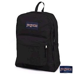 JanSport 校園背包(SUPER BREAK)-黑