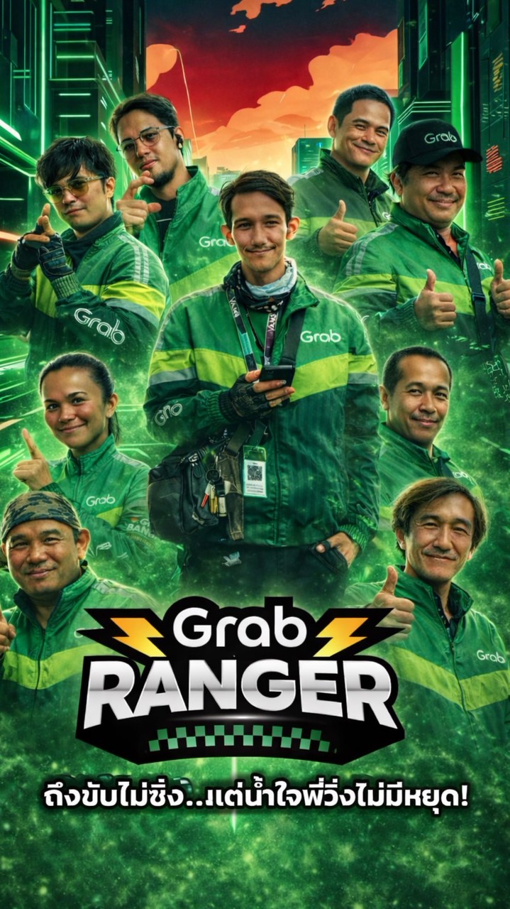GrabRanger เคลื่อนที่เร็ว