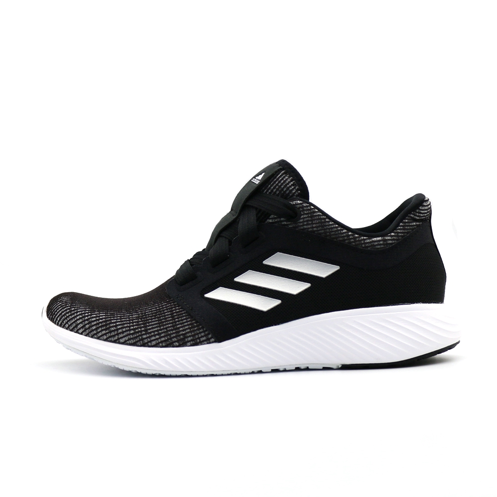 ADIDAS edge lux 3 w 女慢跑鞋 F36671-黑寬版鞋帶搭配金屬鞋帶頭彈性網布鞋面，無接縫鞋舌結構橡膠大底增加耐磨度與止滑性