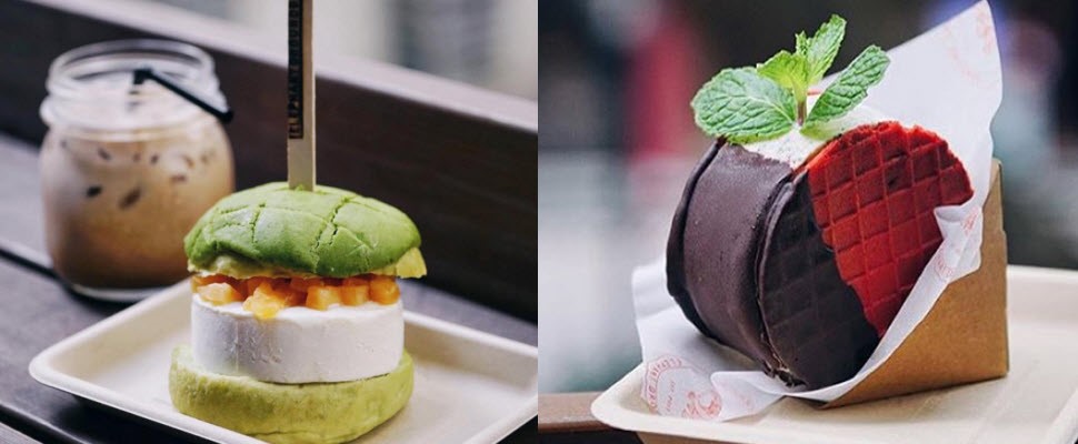 銅鑼燒雪糕正中少女心～尤其是哈密瓜菠蘿看了就想吃