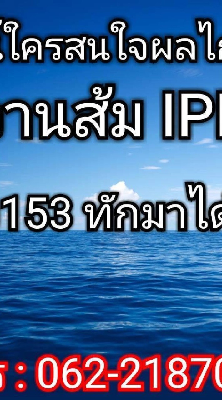 ⚀ผลไก่เทปจานส้ม IPM มีทุกสนาม