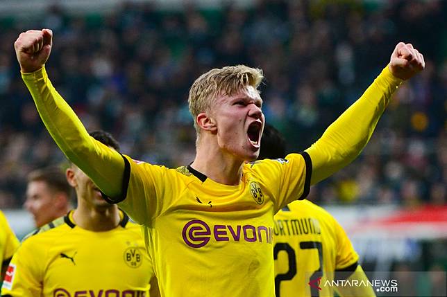 Haaland kembali pamer ketajaman saat Dortmund tundukkan Bremen