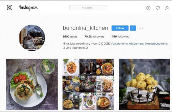 Agustina Dwi Kurniawati (Instagram: @bundnina_kitchen, catatan-nina.blogspot.co.id)